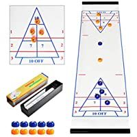 CS COSDDI Shuffleboard Game Juego de Mesa Curling Ball Entretenimiento Juegos Tabletop Curling Juego Table Top Juegos…